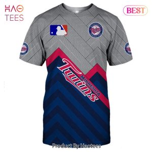 NEW FASHION 2023 Minnesota Twins T-shirt 3D Short Sleeve O Neck gift for fan