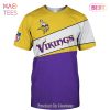 NEW FASHION 2023 Minnesota Vikings T-shirt 3D Performance Short Sleeve NEW FASHION 2023 Minnesota Vikings T-shirt 3D Performance Short Sleeve