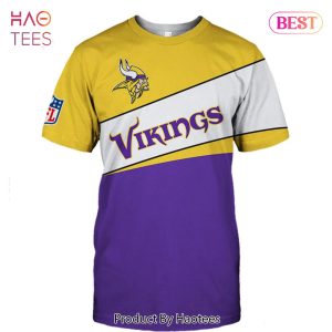 NEW FASHION 2023 Minnesota Vikings T-shirt 3D new style Short Sleeve gift for fan