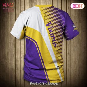 NEW FASHION 2023 Minnesota Vikings T-shirt 3D Short Sleeve O Neck gift for fan NFL