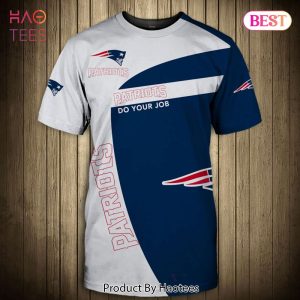 NEW FASHION 2023 New England Patriots T-shirt 3D Patriots Do your Job Short Sleeve