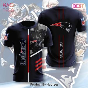 NEW FASHION 2023 New England Patriots T-shirt 3D Performance Short Sleeve