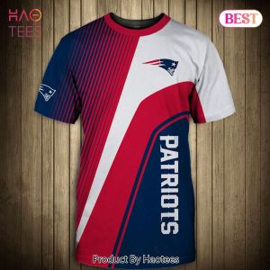 NEW FASHION 2023 New England Patriots T-shirt 3D Short Sleeve O Neck gift for fan NFL