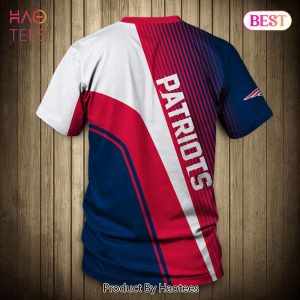 NEW FASHION 2023 New England Patriots T-shirt 3D Short Sleeve O Neck gift for fan NFL