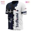 NEW FASHION 2023 New England Patriots T-shirt Halloween pumpkin skull
