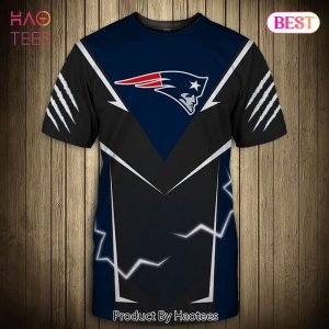 NEW FASHION 2023 New England Patriots T-shirts lightning graphic gift for men