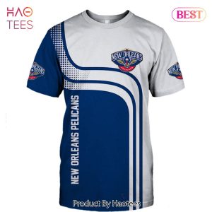 NEW FASHION 2023 New Orleans Pelicans T-shirt 3D Short Sleeve O Neck gift for fan