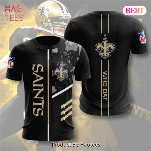 NEW FASHION 2023 New Orleans Saints T-shirt 3D Performance Short Sleeve