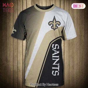 NEW FASHION 2023 New Orleans Saints T-shirt 3D Short Sleeve O Neck gift for fan NFL