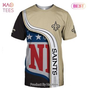 NEW FASHION 2023 New Orleans Saints T-shirt 3D summer Short Sleeve gift for fan