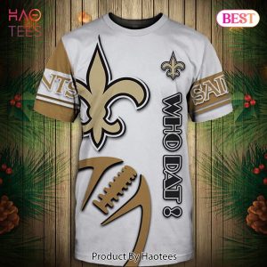 NEW FASHION 2023 New Orleans Saints T-shirt Graphic balls gift for fans