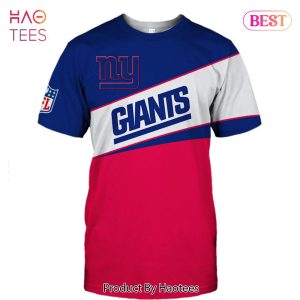 NEW FASHION 2023 New York Giants T-shirt 3D new style Short Sleeve gift for fan