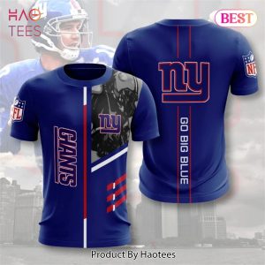 NEW FASHION 2023 New York Giants T-shirt 3D Performance Short Sleeve NEW FASHION 2023 New York Giants T-shirt 3D Performance Short Sleeve