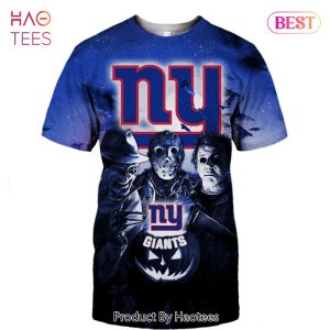 NEW FASHION 2023 New York Giants T-shirt Halloween Horror Night gift for fan NEW FASHION 2023 New York Giants T-shirt Halloween Horror Night gift for fan