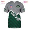 NEW FASHION 2023 New York Jets T-shirt Halloween pumpkin skull