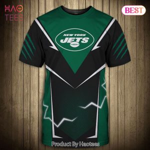 NEW FASHION 2023 New York Jets T-shirts lightning graphic gift for men