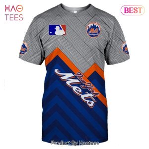 NEW FASHION 2023 New York Mets T-shirt 3D Short Sleeve O Neck gift for fan