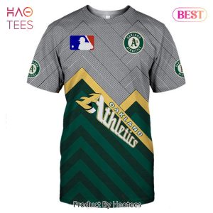 NEW FASHION 2023 Oakland Athletics T-shirt 3D Short Sleeve O Neck gift for fan