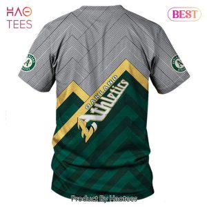 NEW FASHION 2023 Oakland Athletics T-shirt 3D Short Sleeve O Neck gift for fan