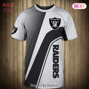 NEW FASHION 2023 Oakland Raiders T-shirt 3D Short Sleeve O Neck gift for fan NFL