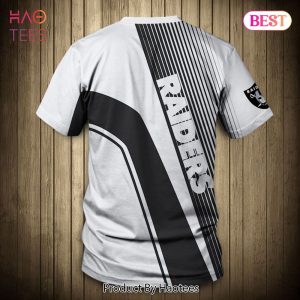 NEW FASHION 2023 Oakland Raiders T-shirt 3D Short Sleeve O Neck gift for fan NFL