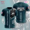 NEW FASHION 2023 Philadelphia Eagles T-shirt 3D Short Sleeve O Neck gift for fan NFL