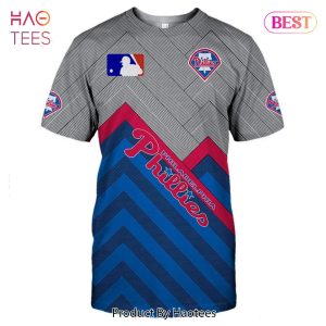 NEW FASHION 2023 Philadelphia Phillies T-shirt 3D Short Sleeve O Neck gift for fan