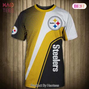 NEW FASHION 2023 Pittsburgh Steelers T-shirt 3D Short Sleeve O Neck gift for fan NFL