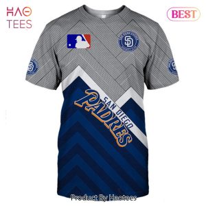 NEW FASHION 2023 San Diego Padres T-shirt 3D Short Sleeve O Neck gift for fan