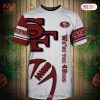 NEW FASHION 2023 San Francisco 49ers T-shirt Graphic Cartoon player gift for fans