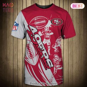 NEW FASHION 2023 San Francisco 49ers T-shirt Graphic Cartoon player gift for fans