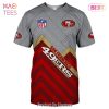 NEW FASHION 2023 San Francisco 49ers T-shirts lightning graphic gift for men