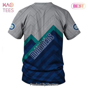 NEW FASHION 2023 Seattle Mariners T-shirt 3D Short Sleeve O Neck gift for fan