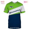 NEW FASHION 2023 Seattle Seahawks T-shirt 3D Performance Short Sleeve
