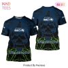 NEW FASHION 2023 Seattle Seahawks T-shirt Halloween Horror Night gift for fan