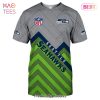 NEW FASHION 2023 Seattle Seahawks T-shirts lightning graphic gift for men