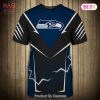 NEW FASHION 2023 Seattle Seahawks T-shirt Short Sleeve custom cheap gift for fans