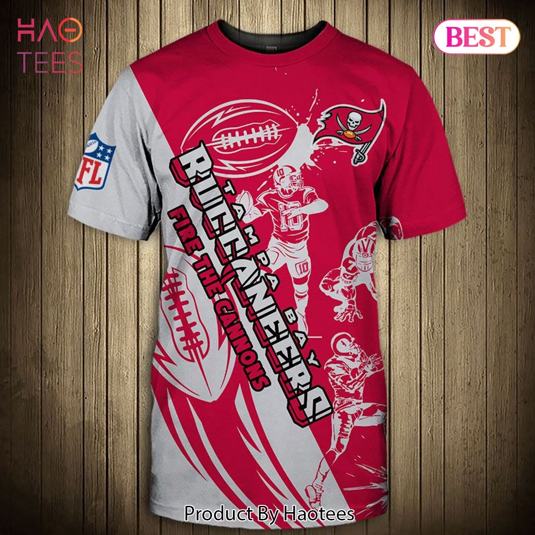 Youth Tampa Bay Buccaneers Shirt 3D Vibrant Buccaneers Gift