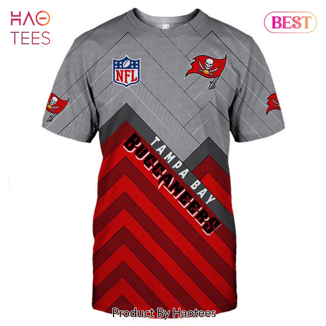 NEW FASHION 2023 Tampa Bay Buccaneers T-shirt 3D new style Short Sleeve  gift for fan