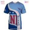 NEW FASHION 2023 Tennessee Titans T-shirt 3D Short Sleeve O Neck gift for fan NFL