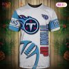 NEW FASHION 2023 Tennessee Titans T-shirt Graphic Cartoon player gift for fans