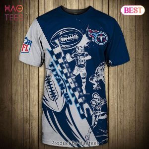 NEW FASHION 2023 Tennessee Titans T-shirt Graphic Cartoon player gift for fans