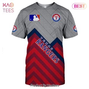 NEW FASHION 2023 Texas Rangers T-shirt 3D Short Sleeve O Neck gift for fan
