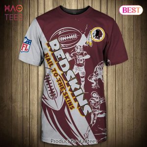 NEW FASHION 2023 Washington Football Team T-shirt Graphic Cartoon player gift for fans