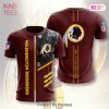 NEW FASHION 2023 Washington Redskins T-shirt 3D Performance Short Sleeve