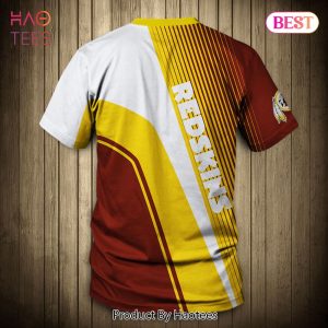 NEW FASHION 2023 Washington Redskins T-shirt 3D Short Sleeve O Neck gift for fan NFL