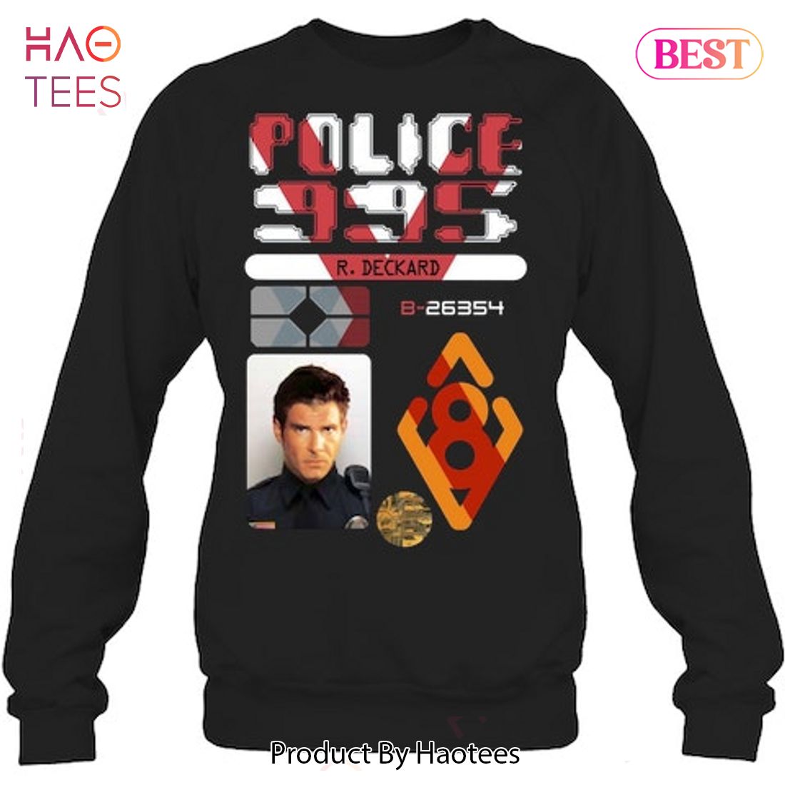 NEW Police 995 R Deckard Blade Runner T-Shirt NEW Police 995 R Deckard Blade Runner T-Shirt