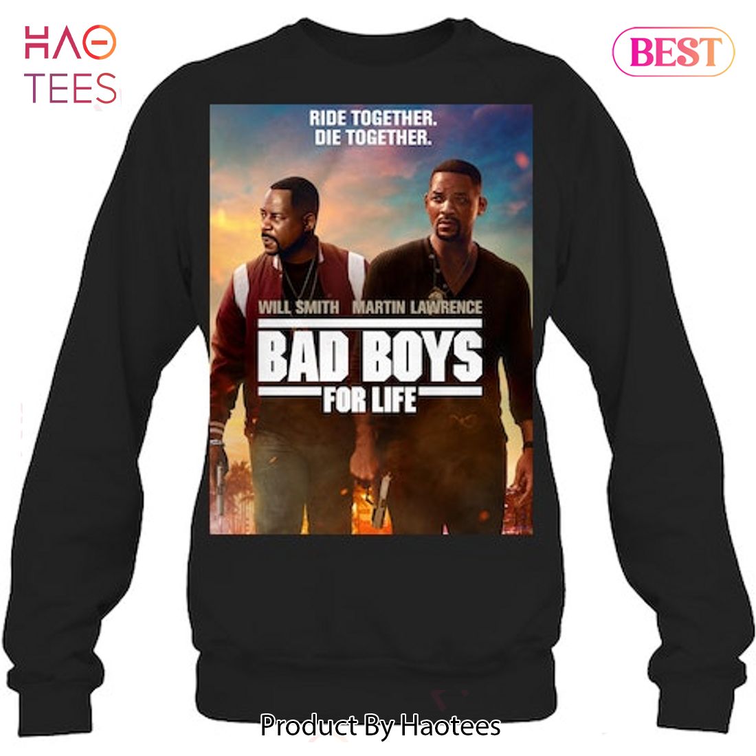 NEW Ride Together Die Together Bad Boy For Life T-Shirt NEW Ride Together Die Together Bad Boy For Life T-Shirt