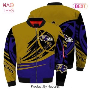 NEW FASHION 2023 Baltimore Ravens Bomber Jacket graphic ultra-balls