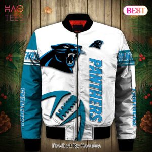 NEW FASHION 2023 Carolina Panthers Bomber Jacket Graphic balls gift for fans
